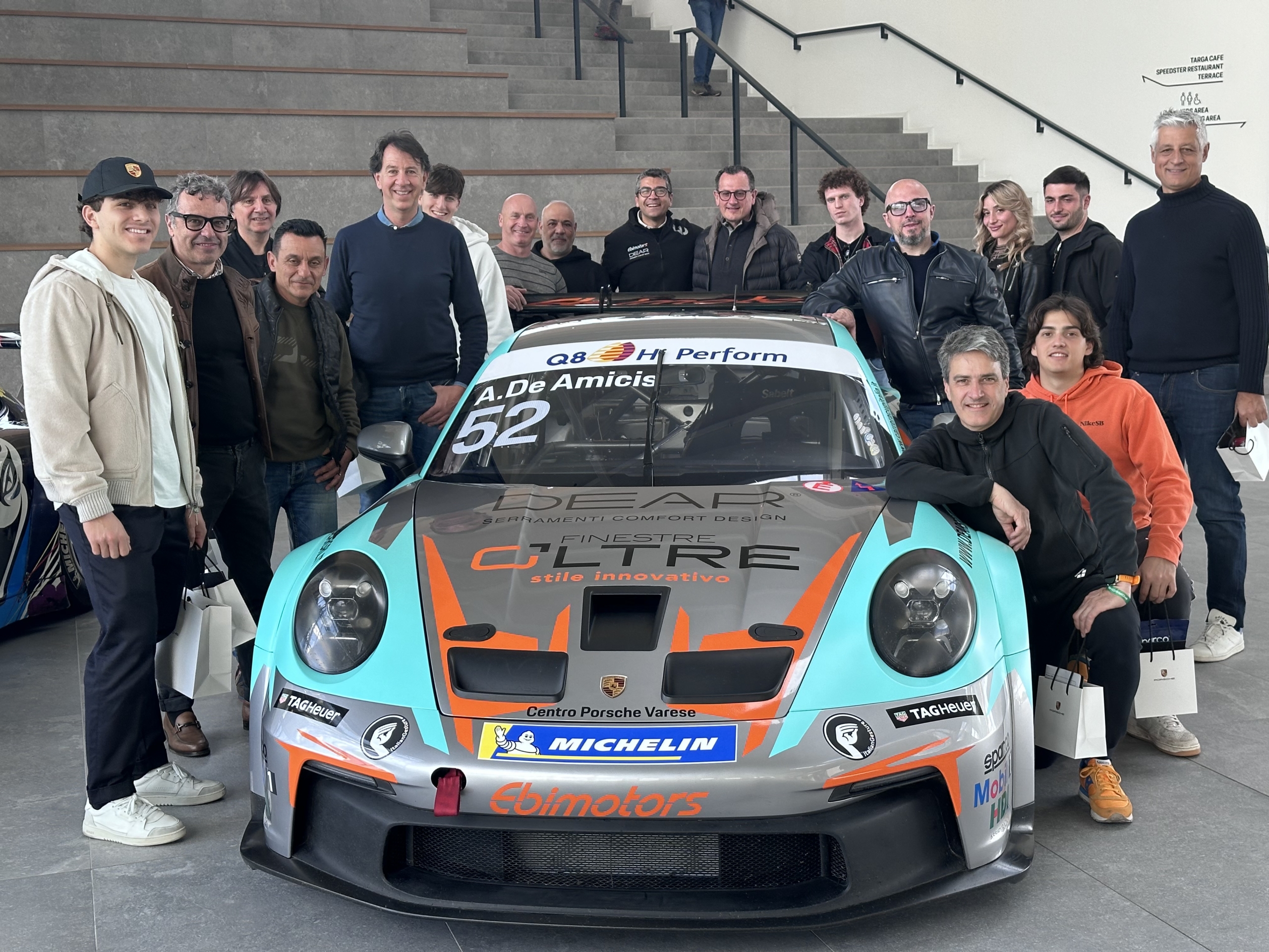 DEAR e i suoi partner al Porsche Experience Center Franciacorta